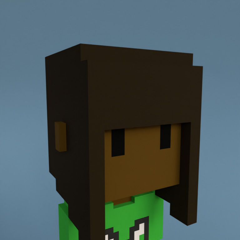 Meebit #12500 — Portrait