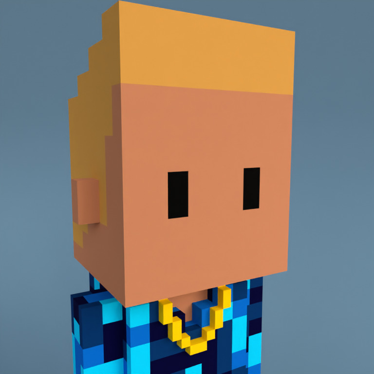 Meebit #12502 — Portrait
