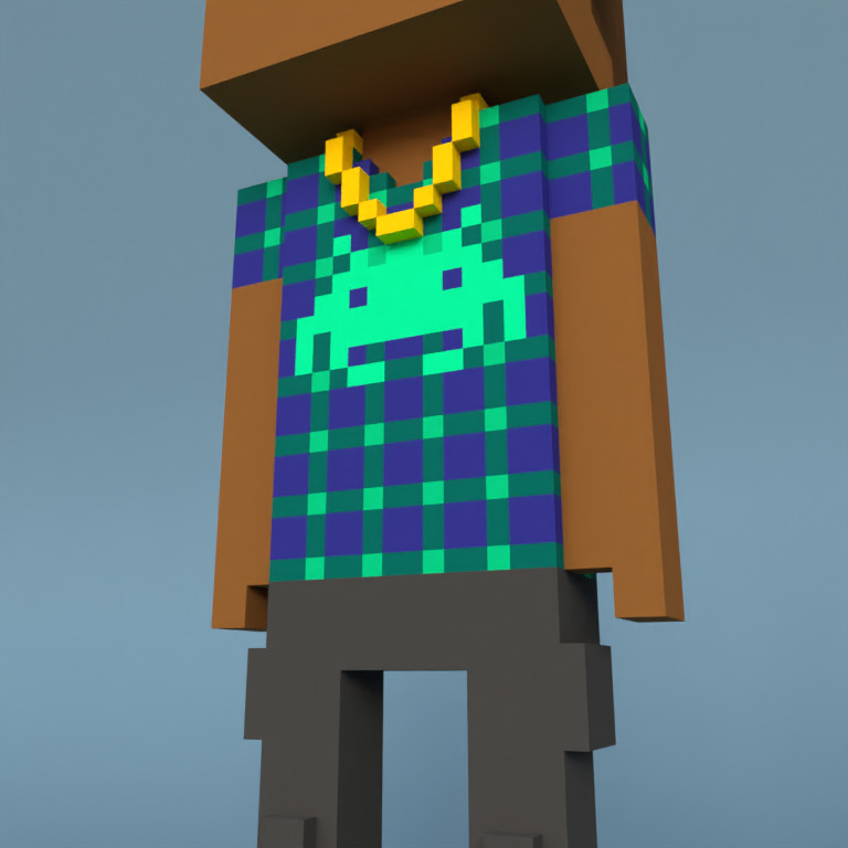 Meebit #12503 — Outfit