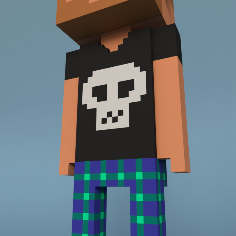Meebit #12504 — Outfit