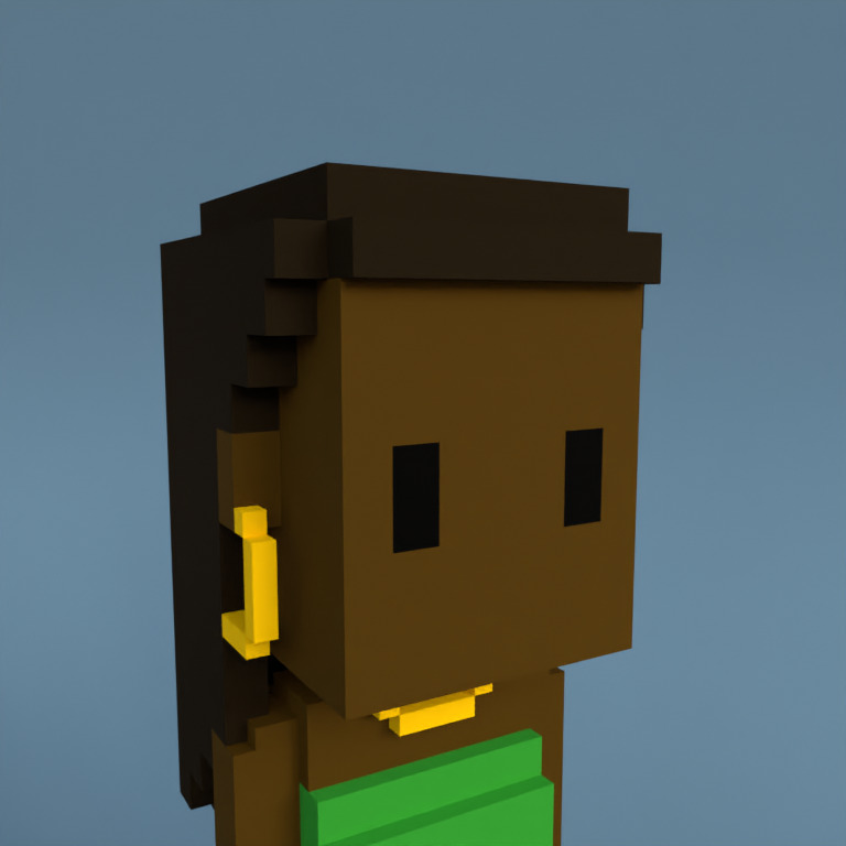 Meebit #12507 — Portrait