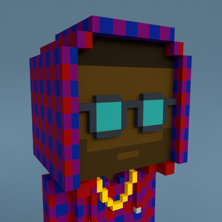 Meebit #12516 — Portrait