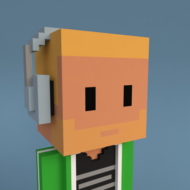 Meebit #12518 — Portrait