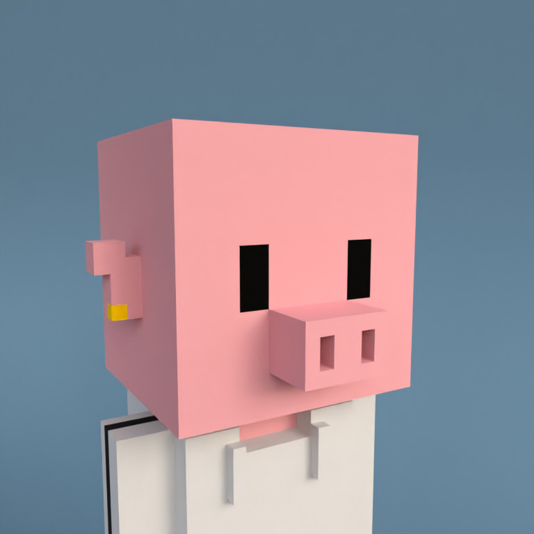 Meebit #12522 — Portrait
