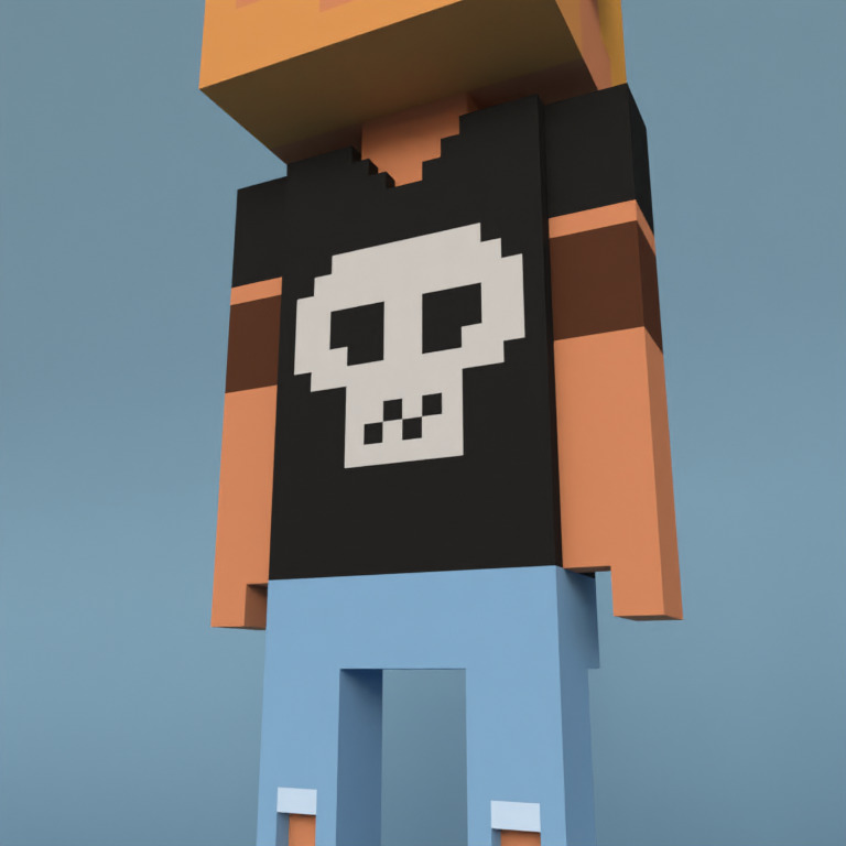 Meebit #12523 — Outfit