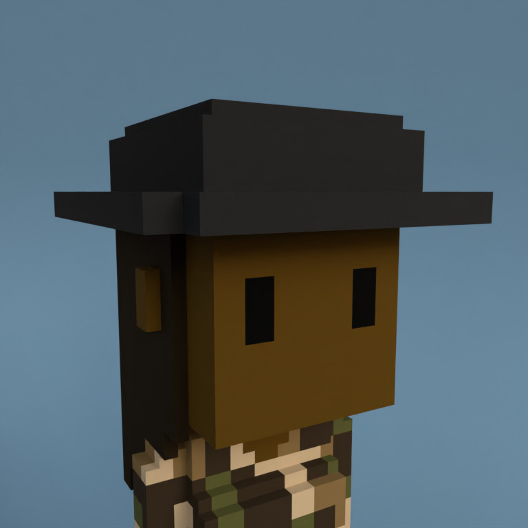 Meebit #12544 — Portrait