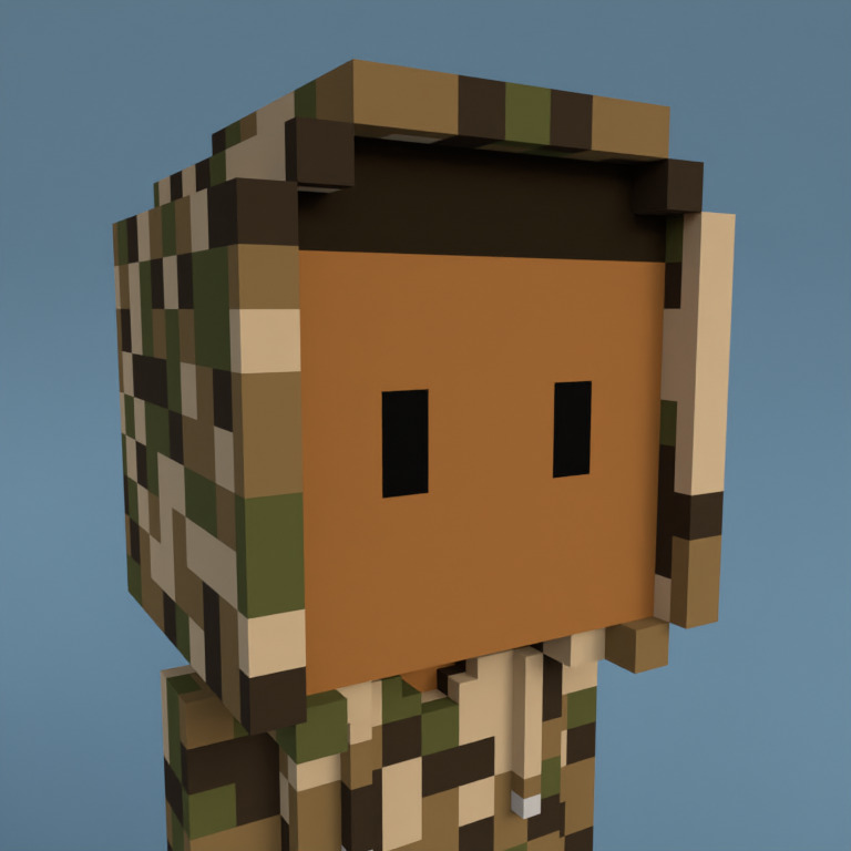 Meebit #12551 — Portrait