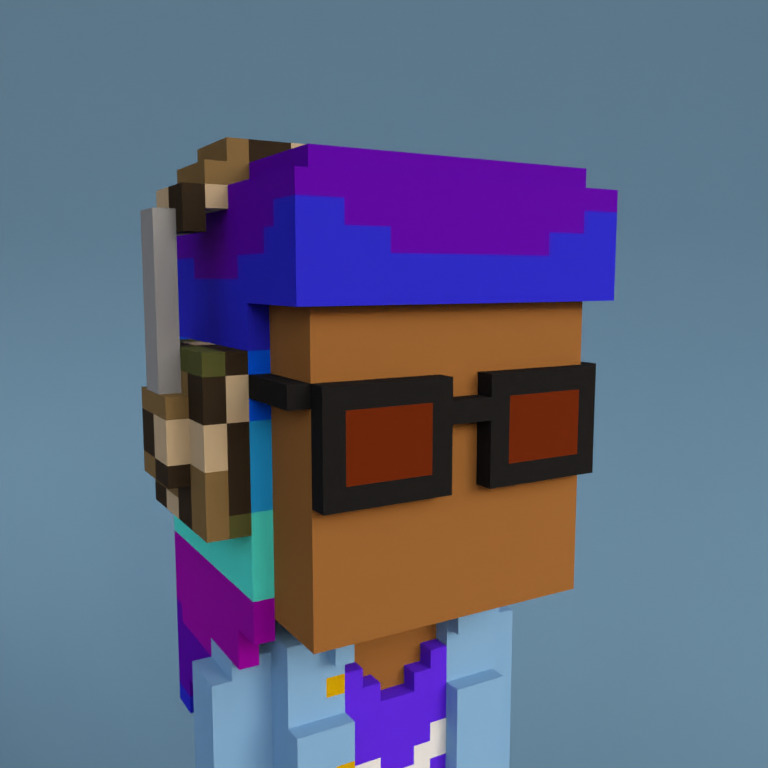 Meebit #12561 — Portrait