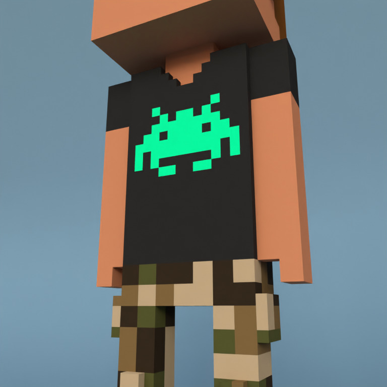 Meebit #12566 — Outfit