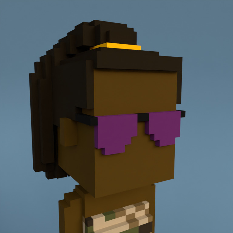 Meebit #12573 — Portrait