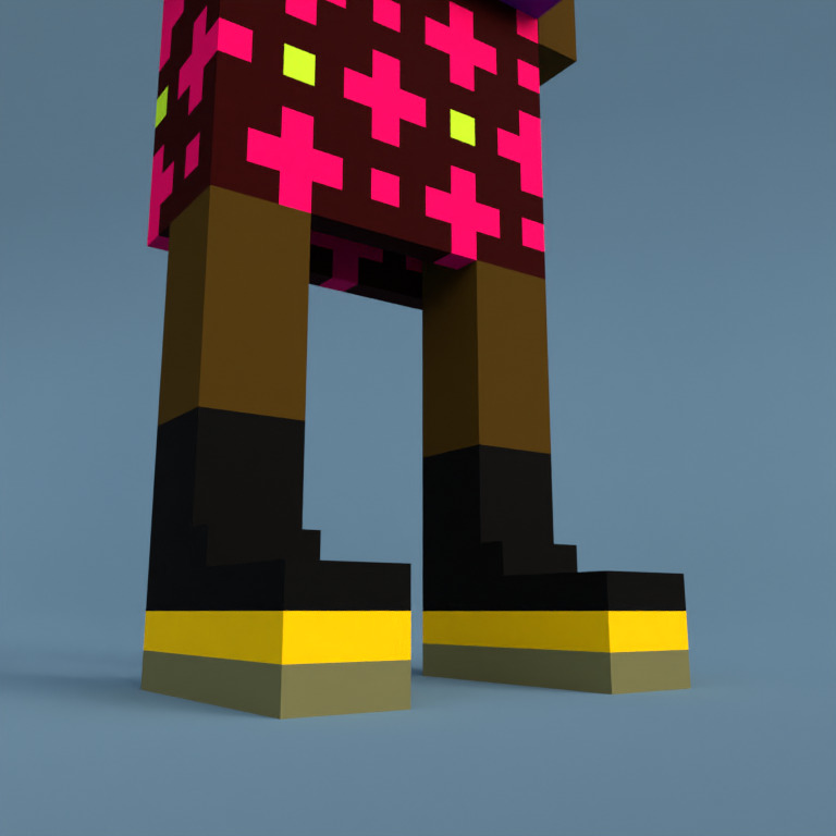 Meebit #12581 — Shoes