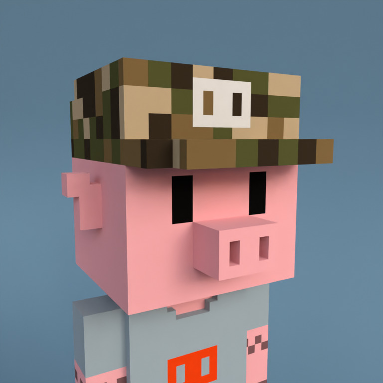Meebit #12589 — Portrait
