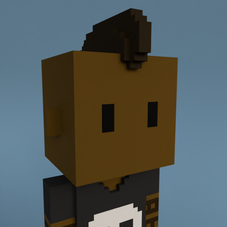 Meebit #12596 — Portrait