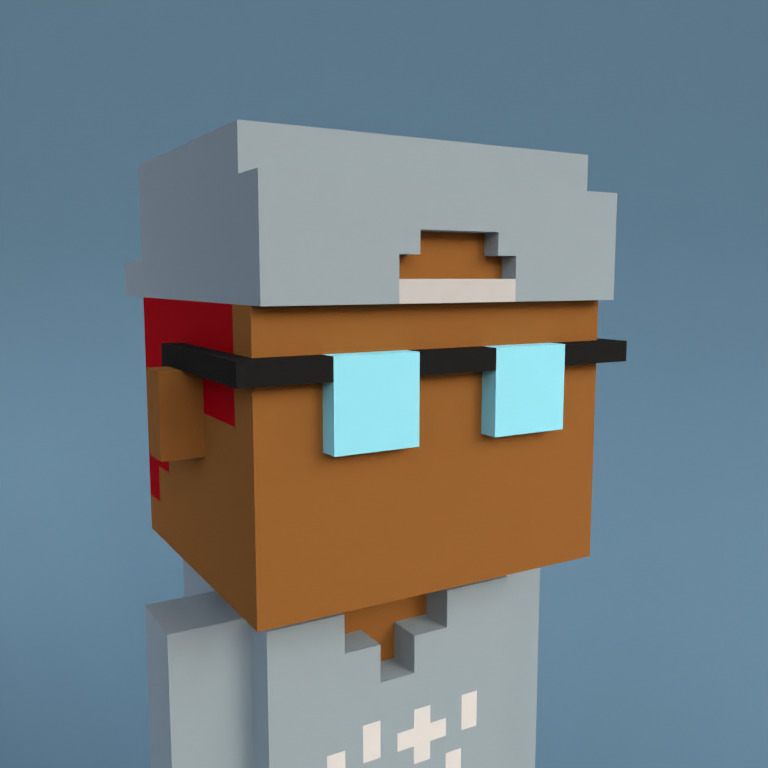 Meebit #12598 — Portrait