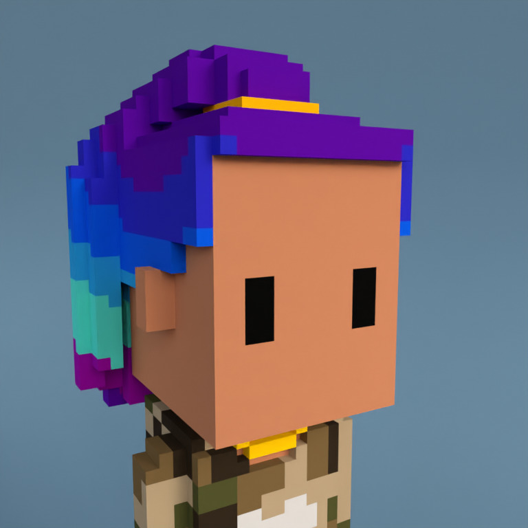 Meebit #12604 — Portrait