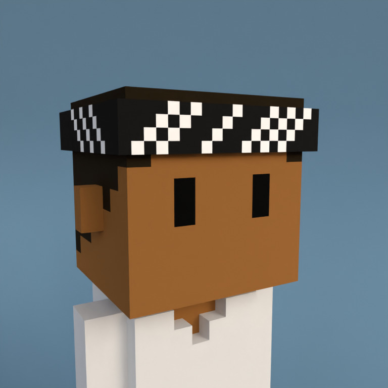 Meebit #12607 — Portrait