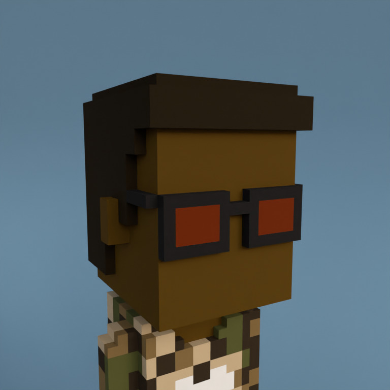 Meebit #12609 — Portrait