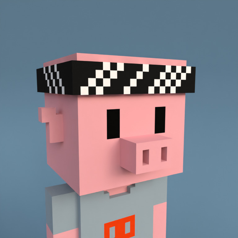 Meebit #12643 — Portrait