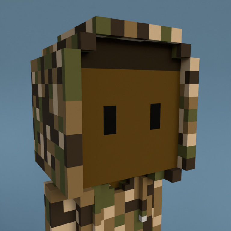 Meebit #12645 — Portrait