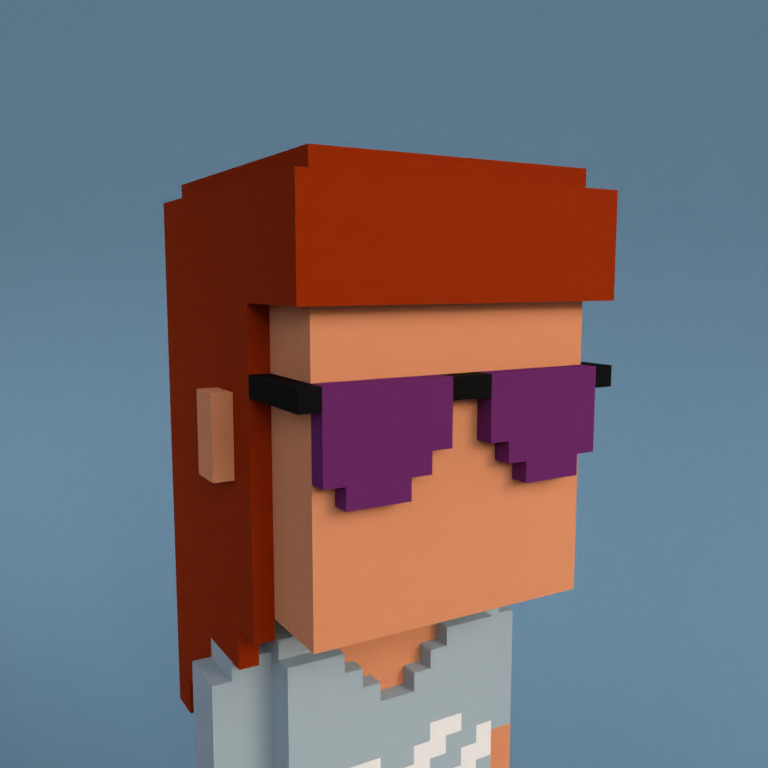 Meebit #12654 — Portrait
