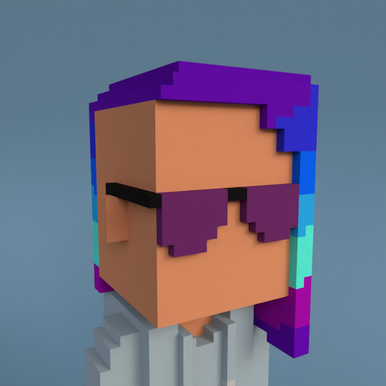 Meebit #12669 — Portrait
