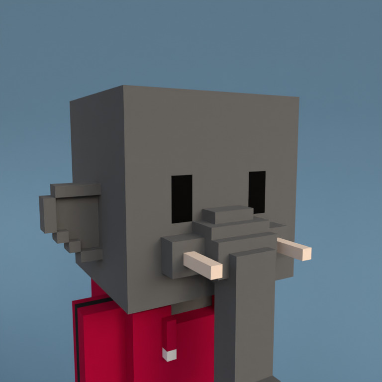 Meebit #12671 — Portrait