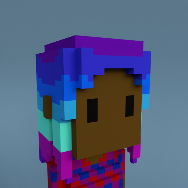 Meebit #12672 — Portrait