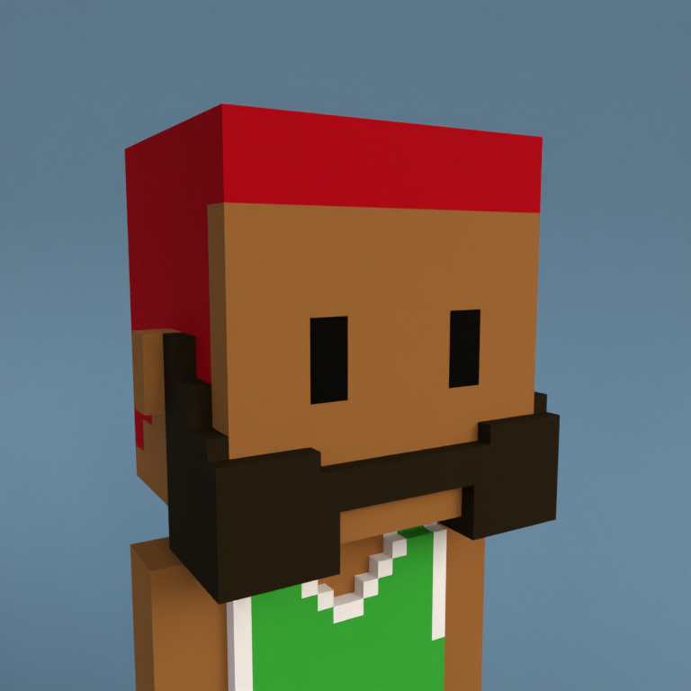Meebit #12677 — Portrait