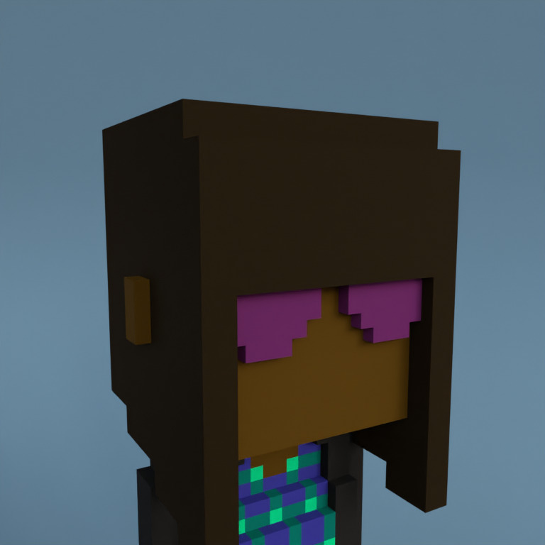 Meebit #12698 — Portrait