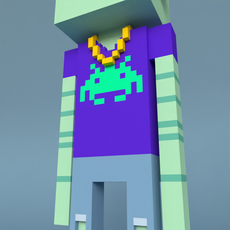 Meebit #12702 — Outfit