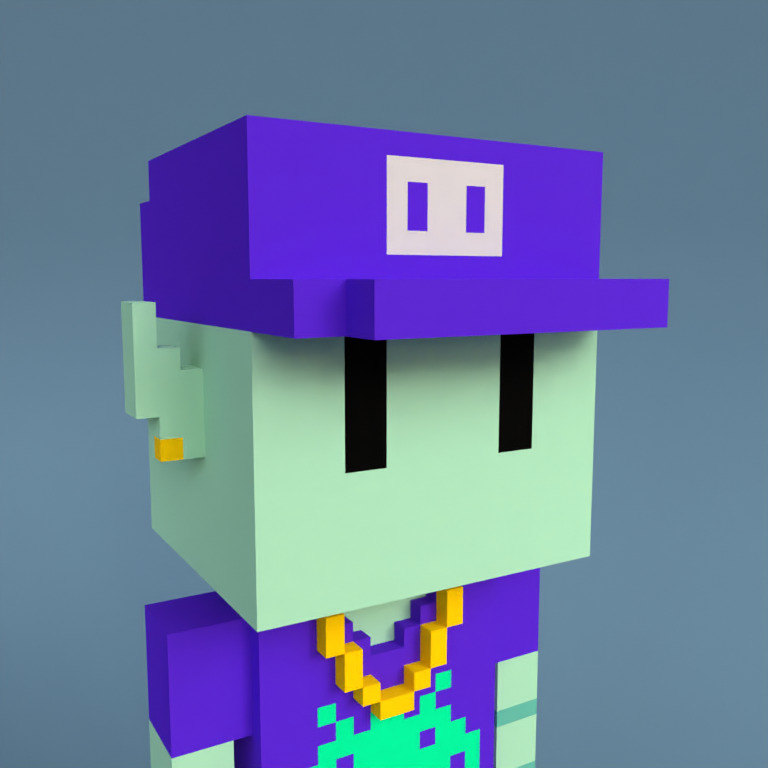 Meebit #12702 — Portrait