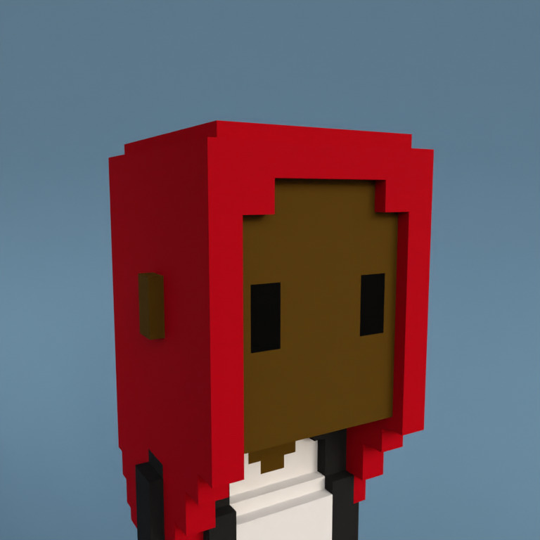 Meebit #12703 — Portrait