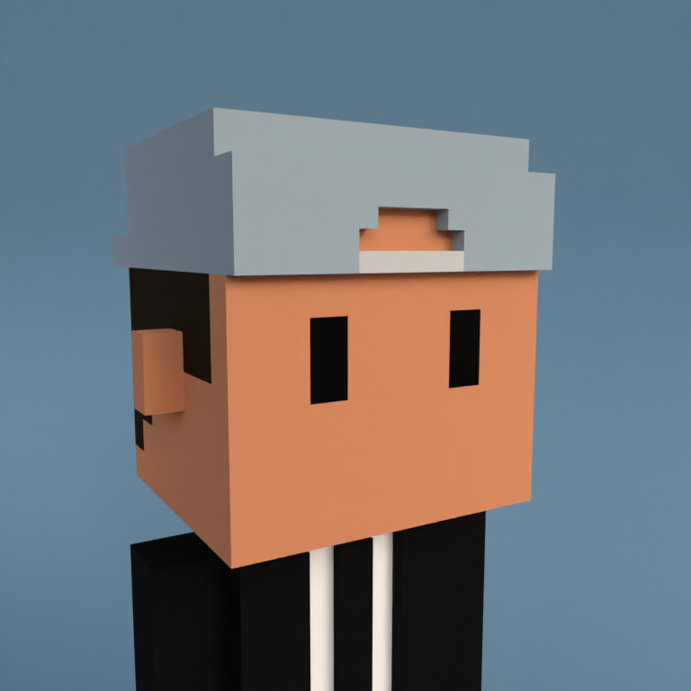 Meebit #12714 — Portrait
