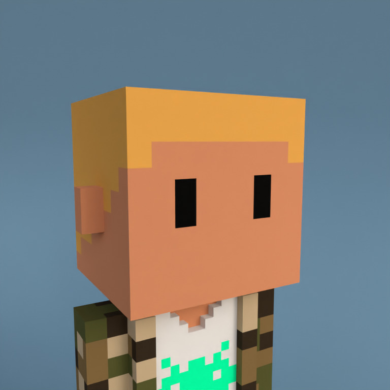 Meebit #12725 — Portrait
