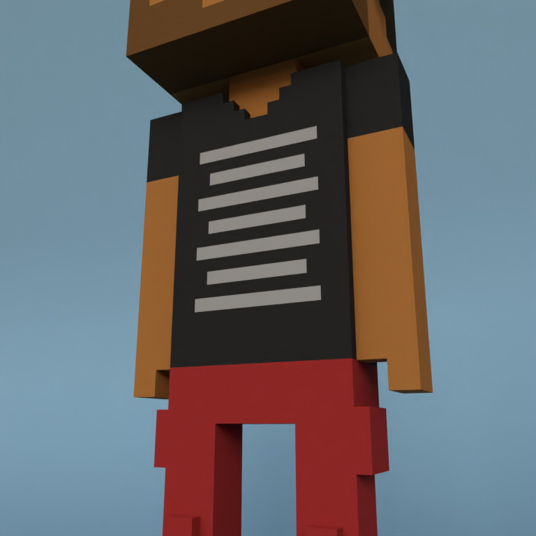 Meebit #12736 — Outfit