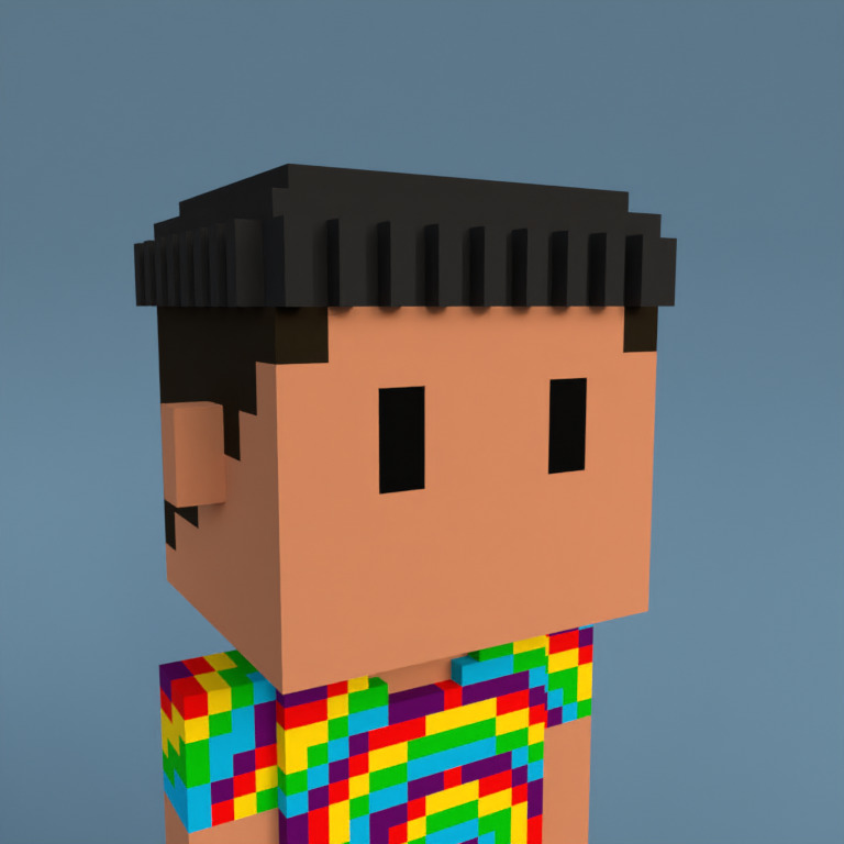 Meebit #12742 — Portrait