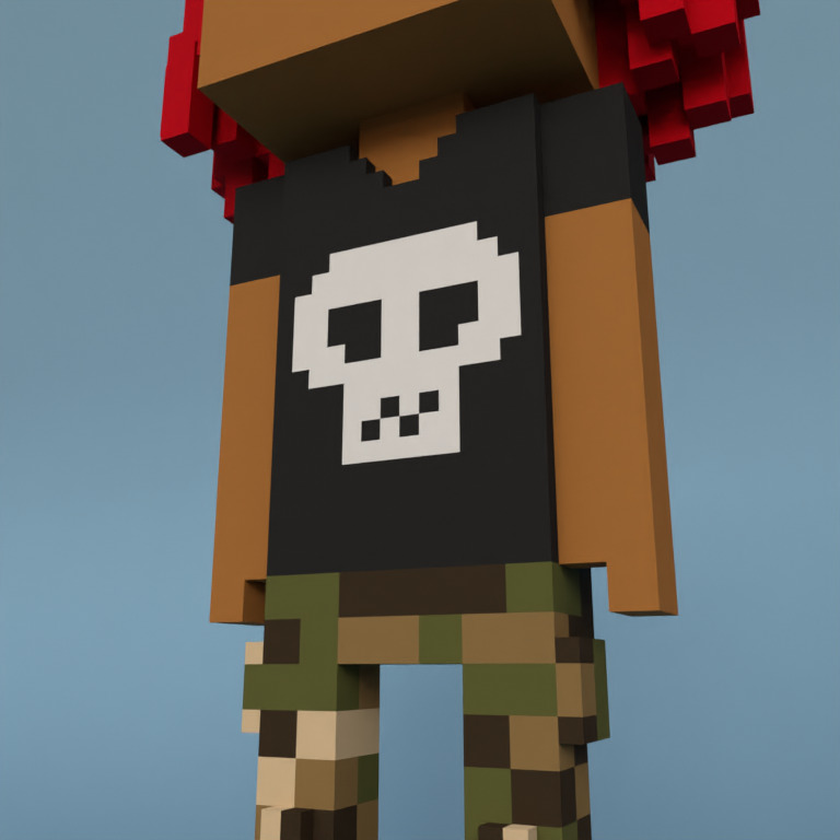 Meebit #12745 — Outfit