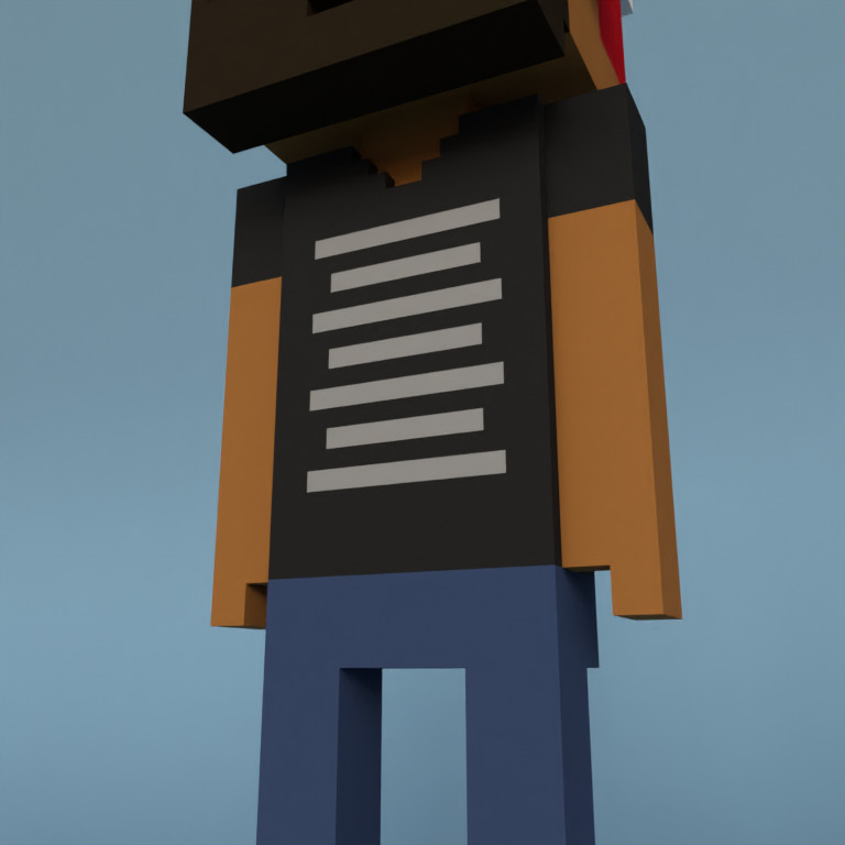 Meebit #12756 — Outfit