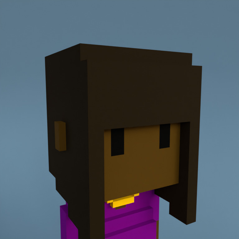 Meebit #12758 — Portrait