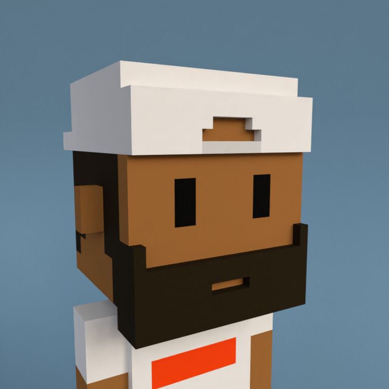 Meebit #12763 — Portrait