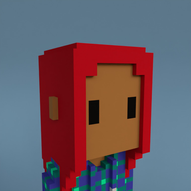 Meebit #12768 — Portrait
