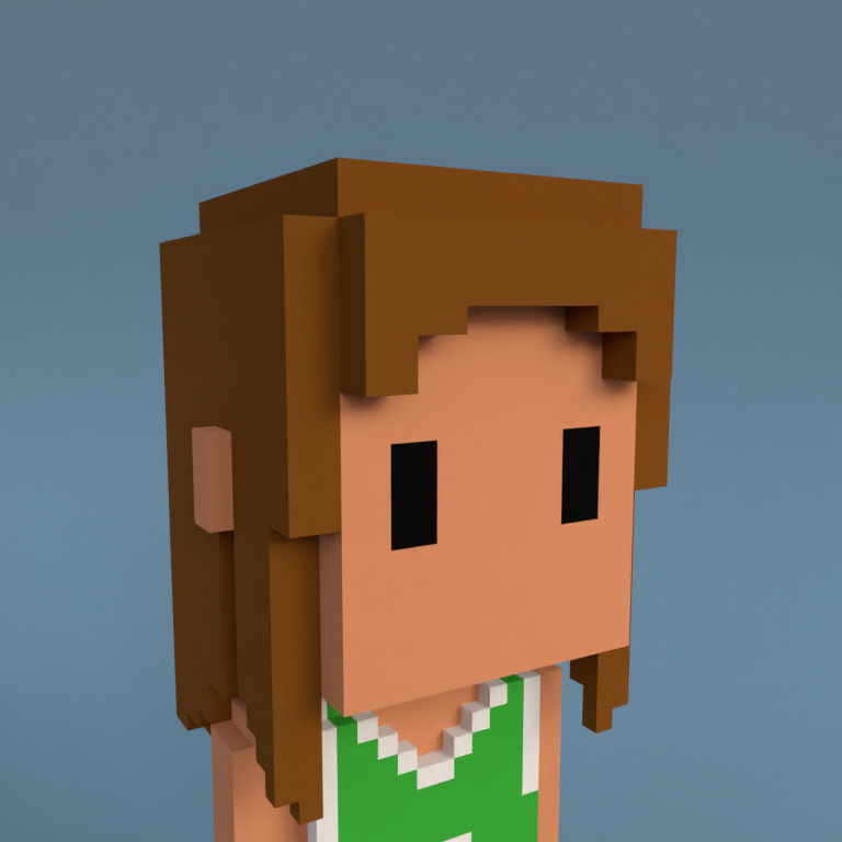 Meebit #12801 — Portrait