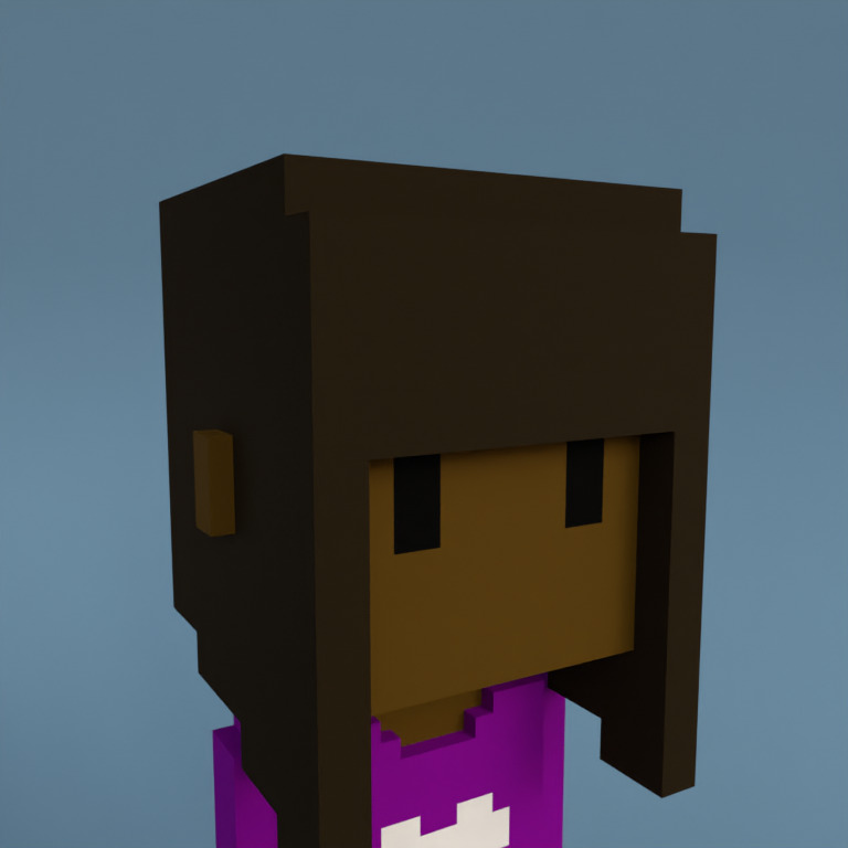 Meebit #12802 — Portrait