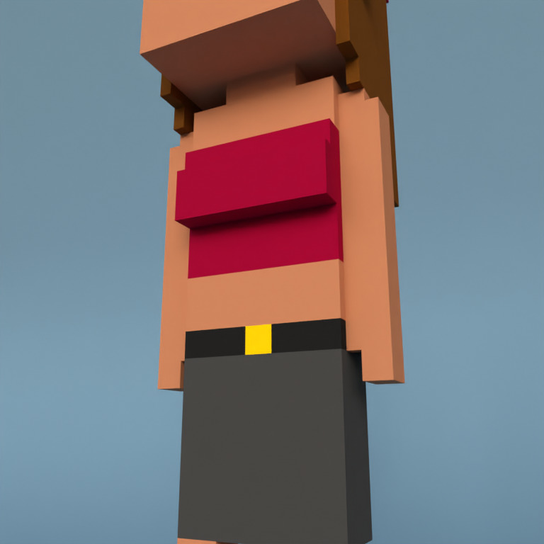 Meebit #12804 — Outfit