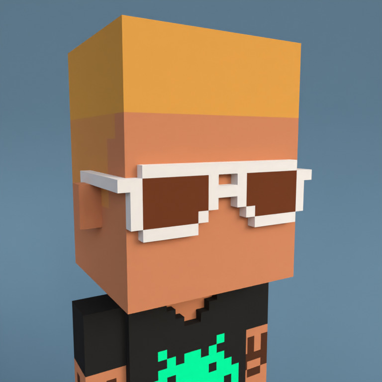 Meebit #12808 — Portrait