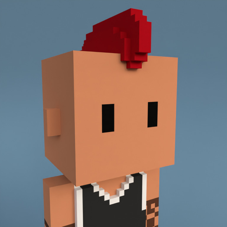 Meebit #12812 — Portrait