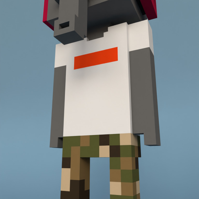 Meebit #12814 — Outfit