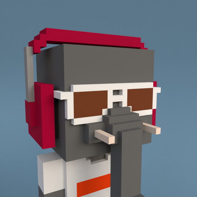 Meebit #12814 — Portrait