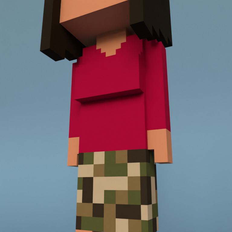 Meebit #12818 — Outfit