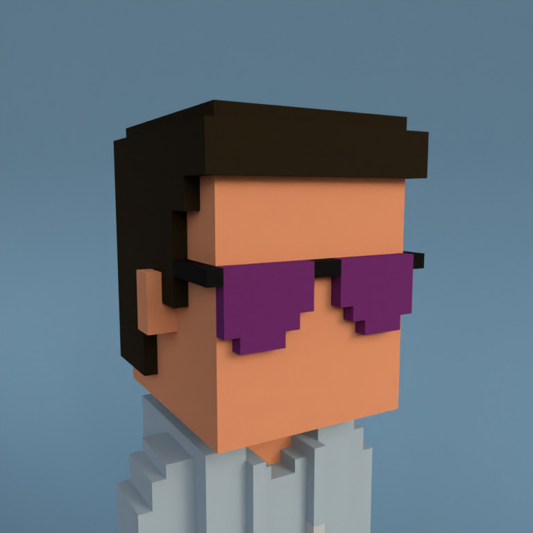 Meebit #12820 — Portrait